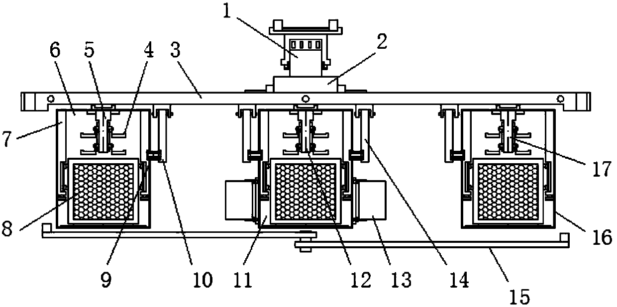 Air-drying device for livestock salting