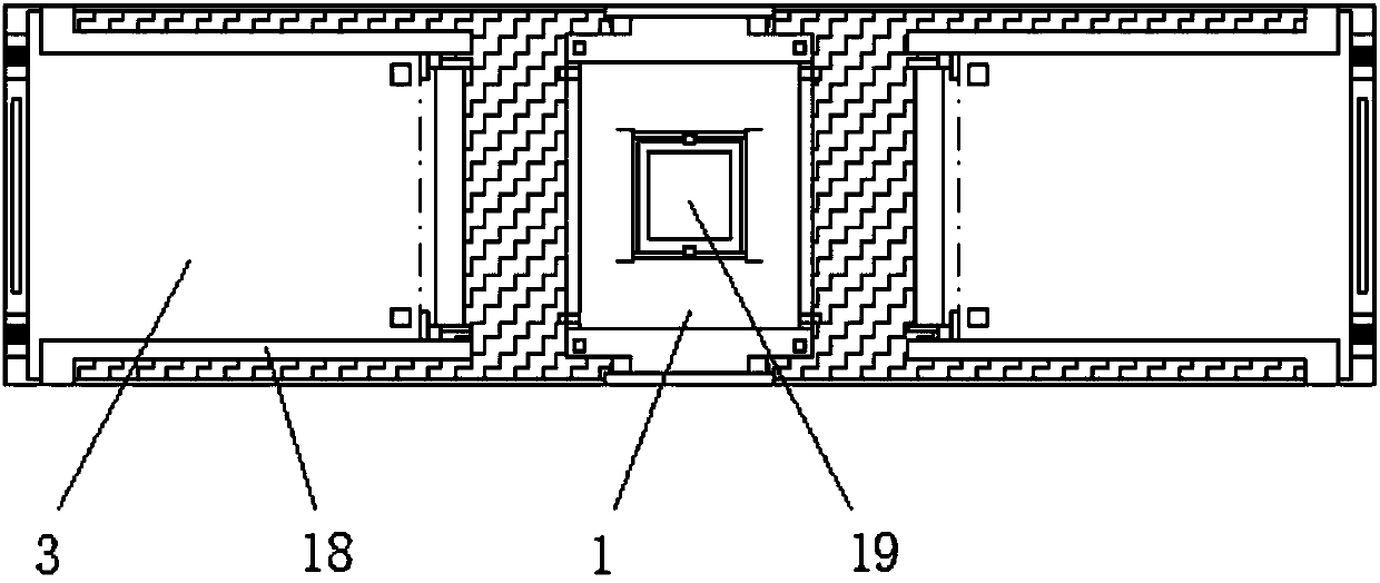 Air-drying device for livestock salting