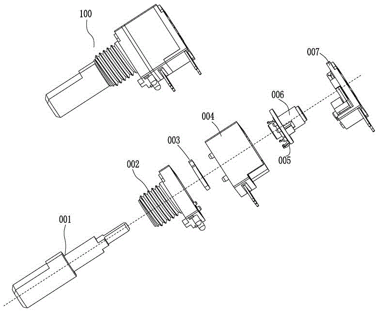 Potentiometer automatic assembly machine