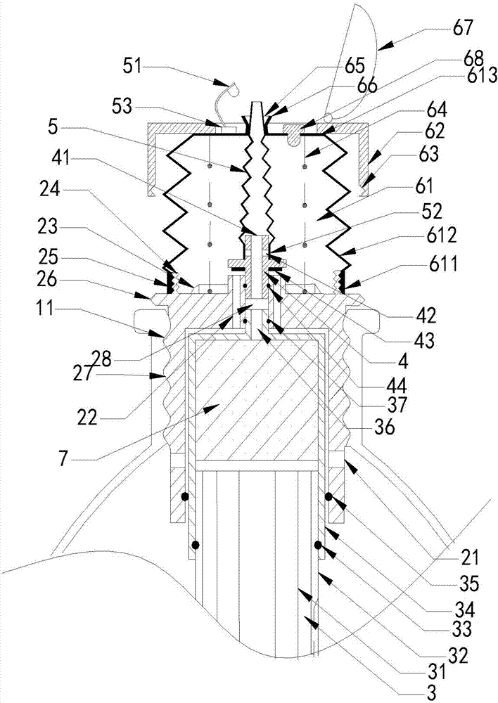 Pressure-regulating backwash ultrafiltration tube and canteen as well as use method thereof