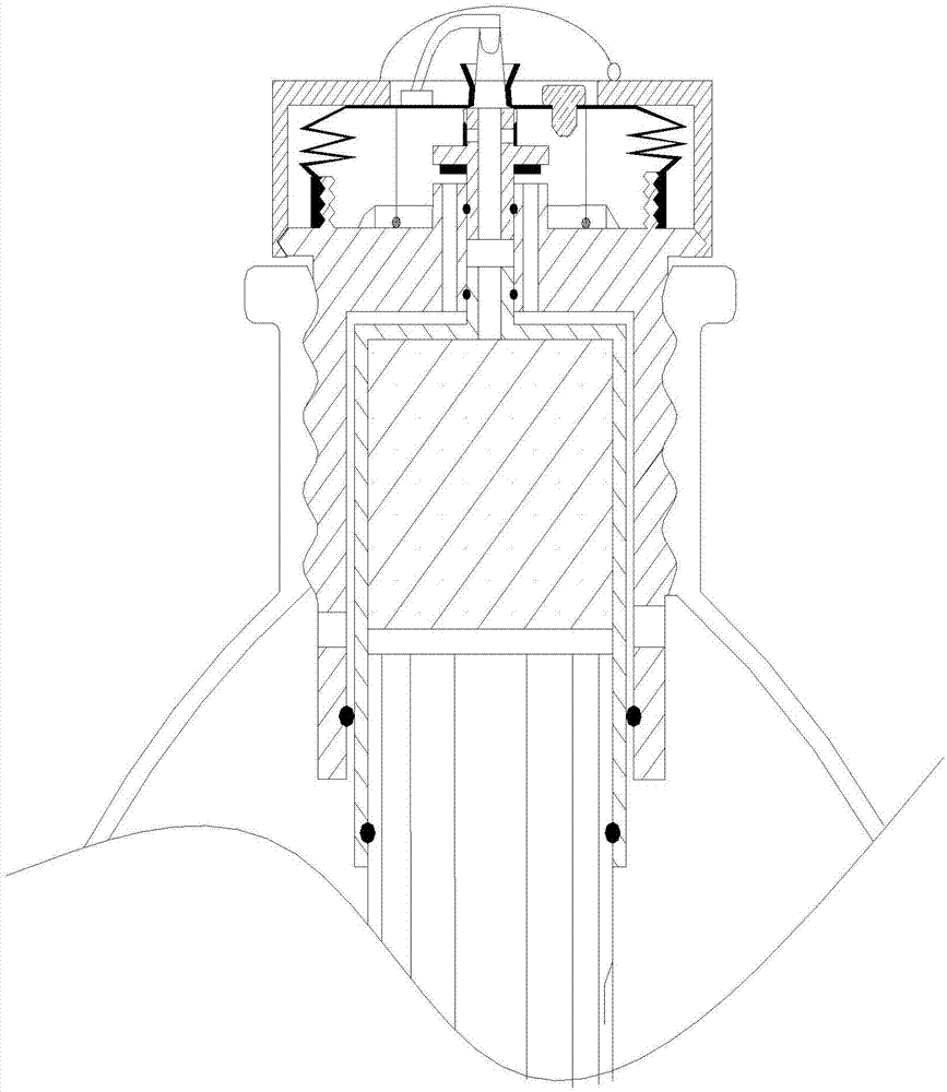 Pressure-regulating backwash ultrafiltration tube and canteen as well as use method thereof