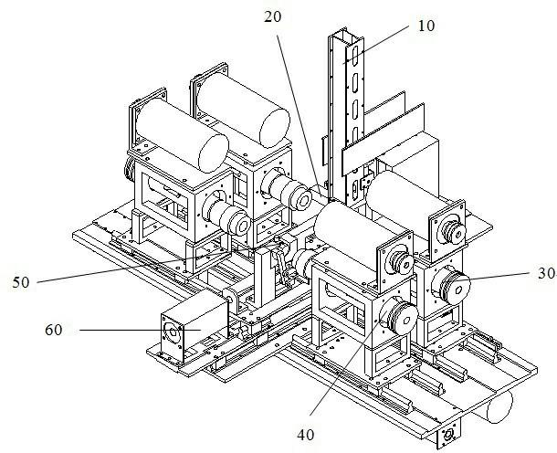 Automatic drilling and tapping machine tool for valves