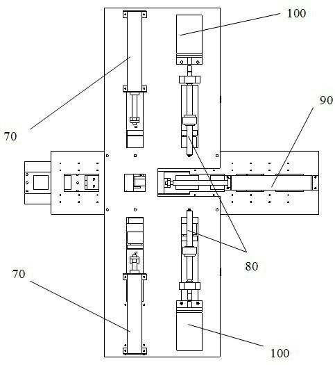 Automatic drilling and tapping machine tool for valves