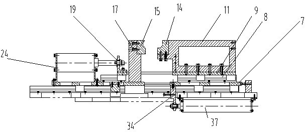 Automatic drilling and tapping machine tool for valves