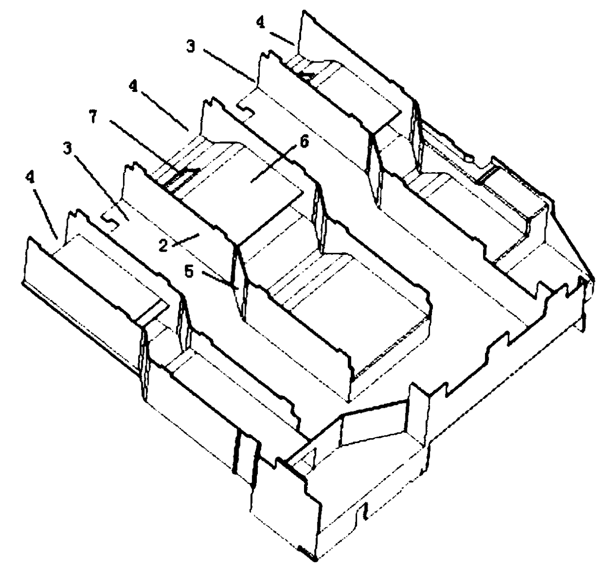 An air guide device and an air guide method for realizing uniform distribution of air flow in a case