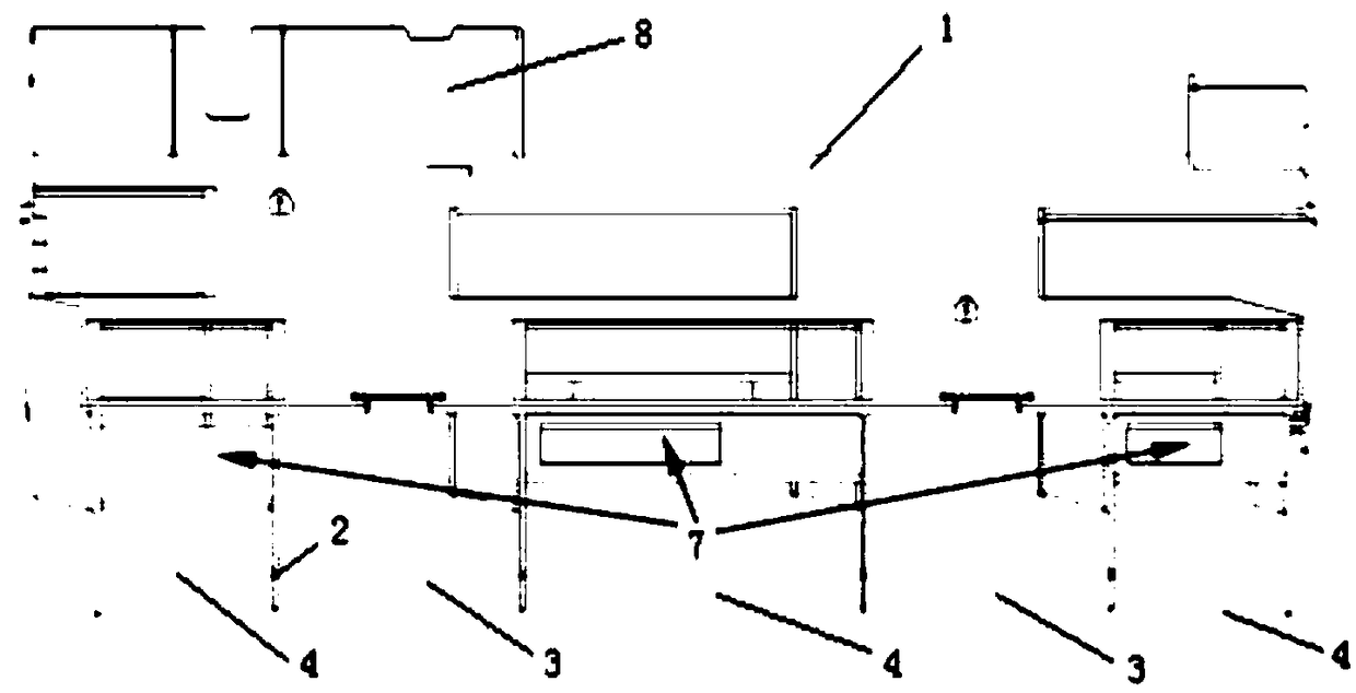 An air guide device and an air guide method for realizing uniform distribution of air flow in a case