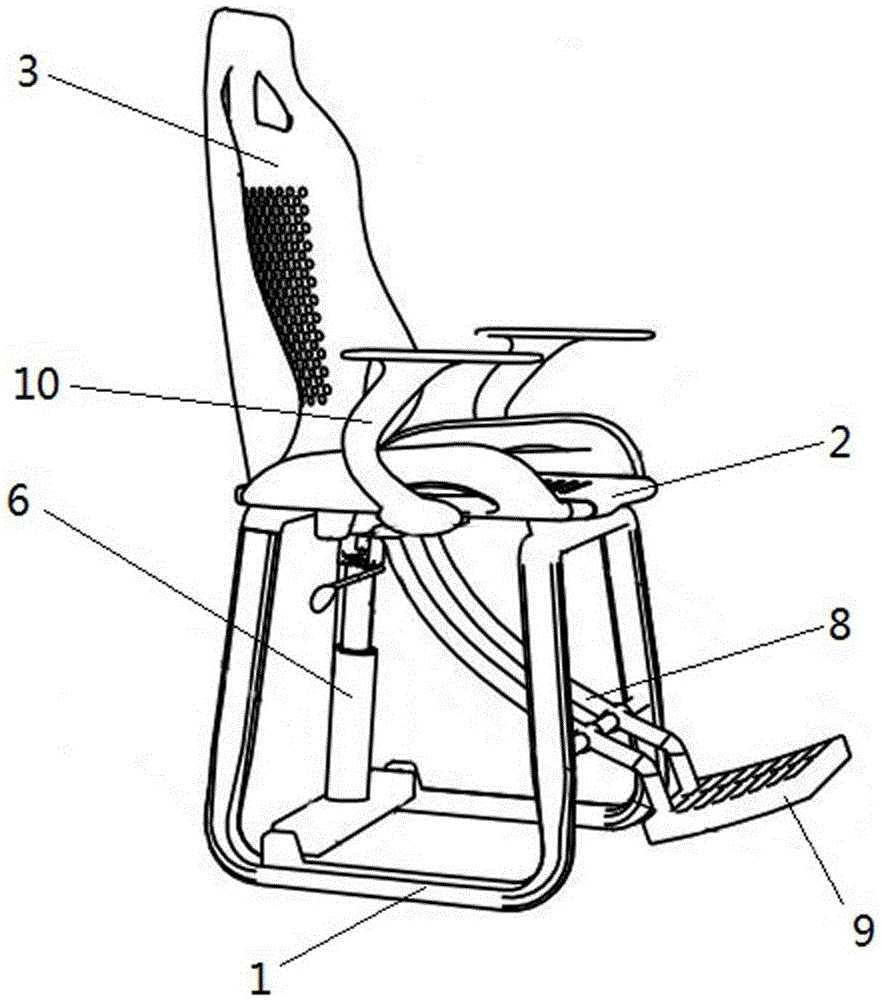 Ergonomics-based assisting chair for elder people