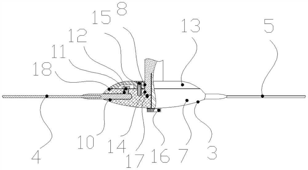 Water-in-water artistic coating fine granulation device