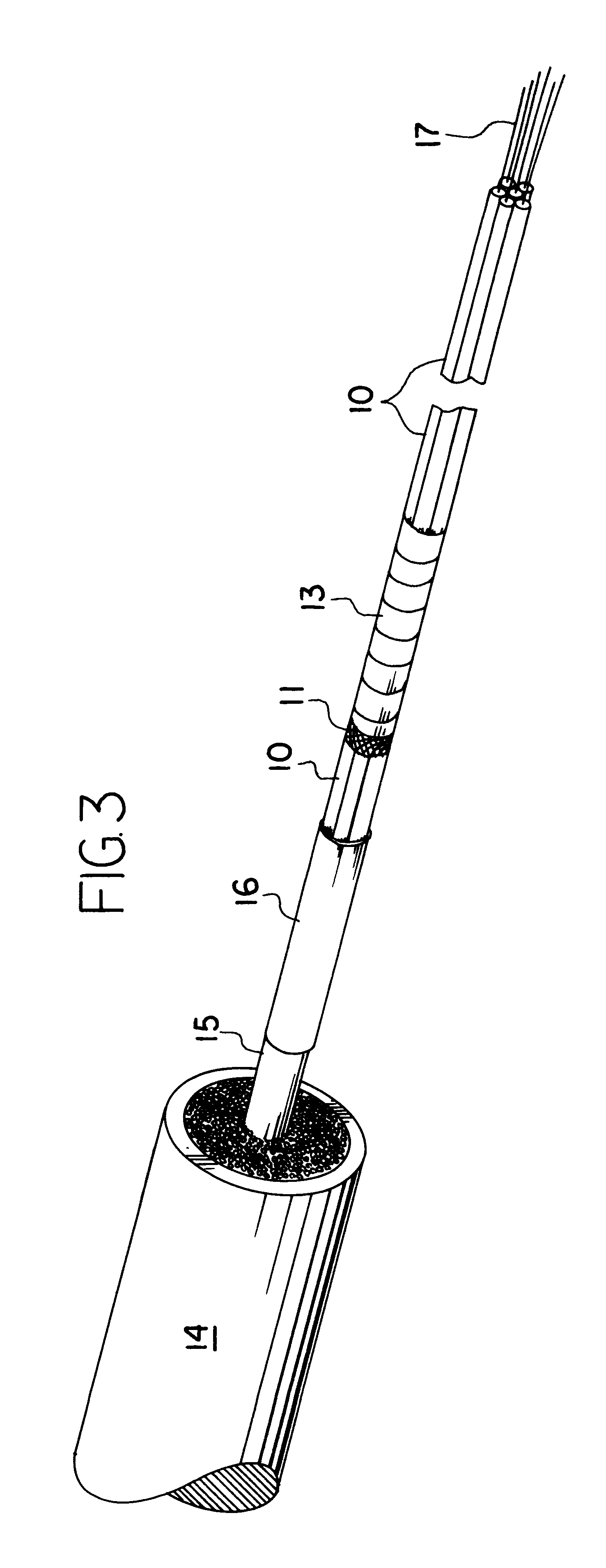 Cable assembly for use with opto-electronic equipment enclosures