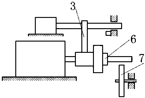 Screw rod transmission starter and control method thereof