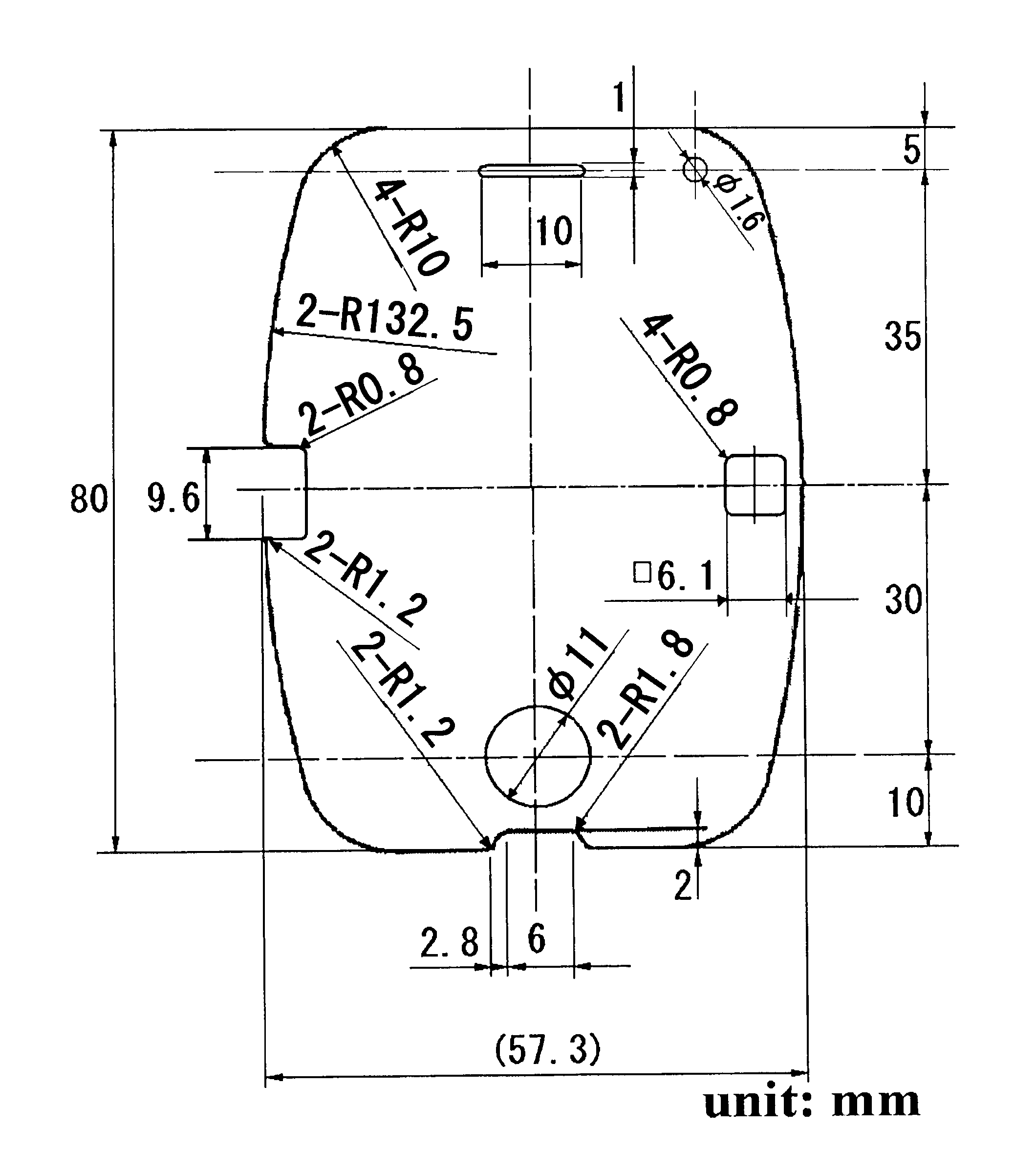 Cutting method by sandblasting