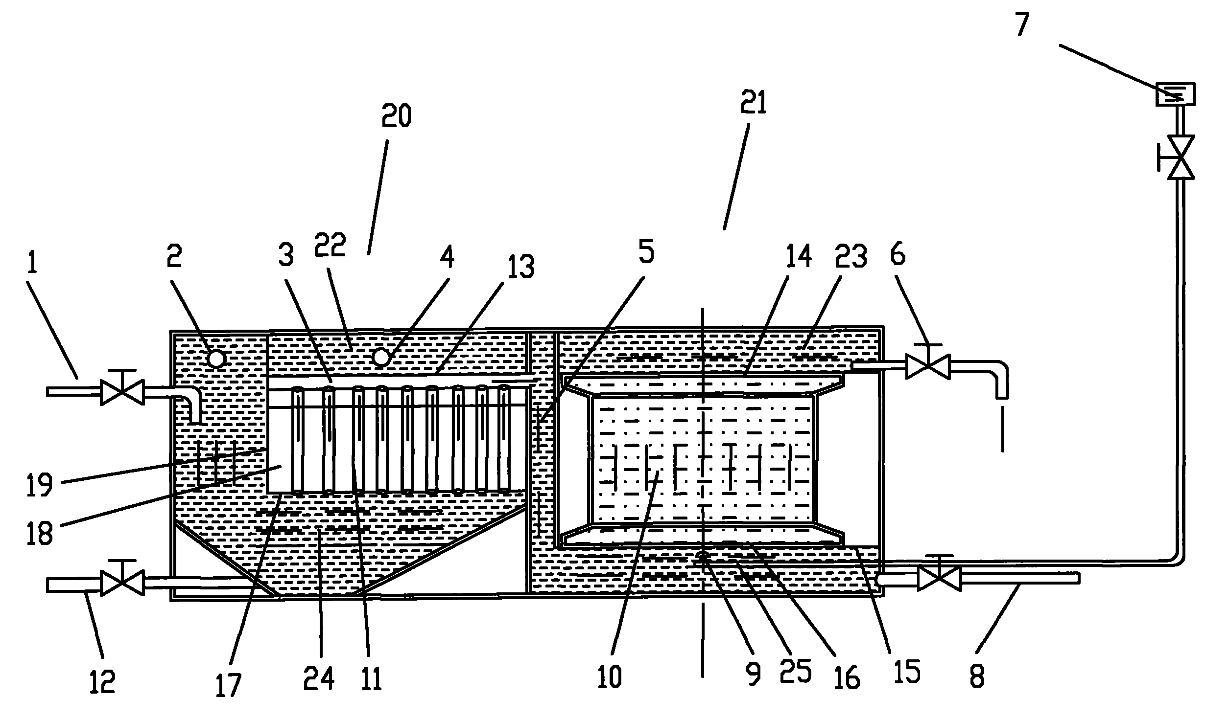 Micro-aerated biological filter