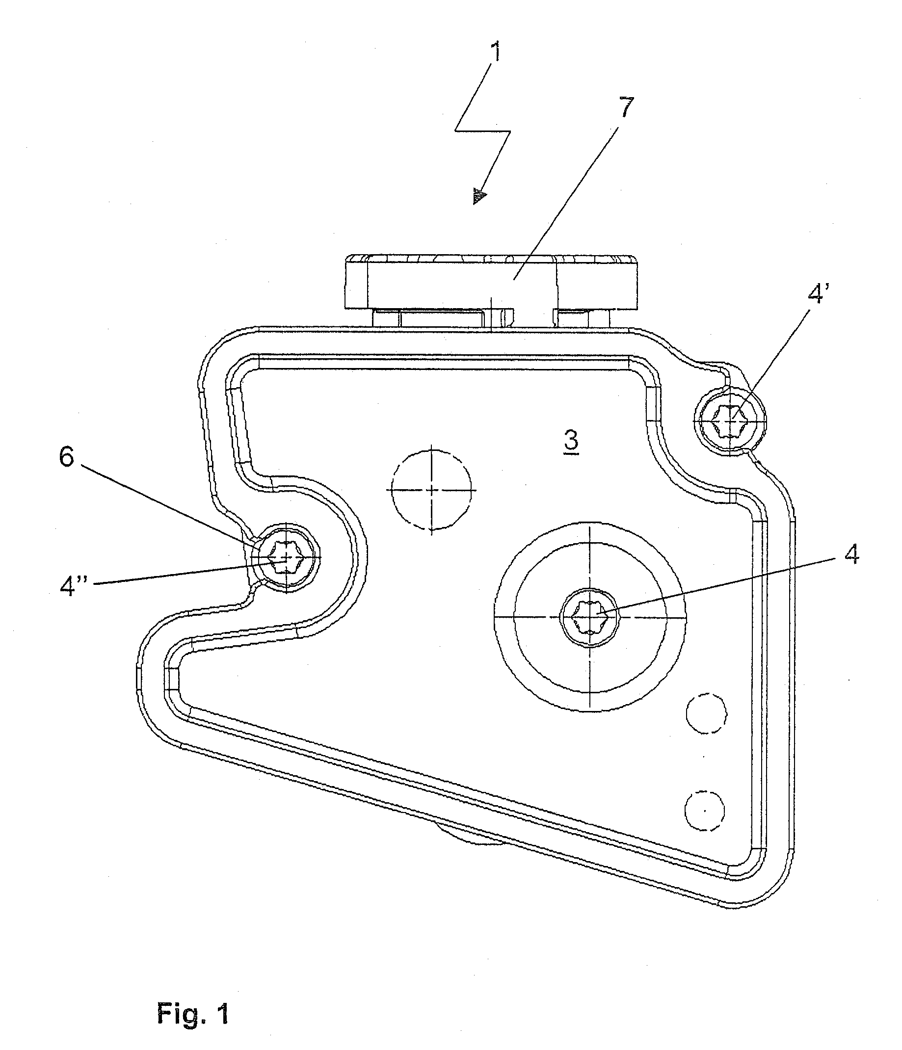 Tank for Oils or Liquids for Direct Fastening on a Fastening Surface