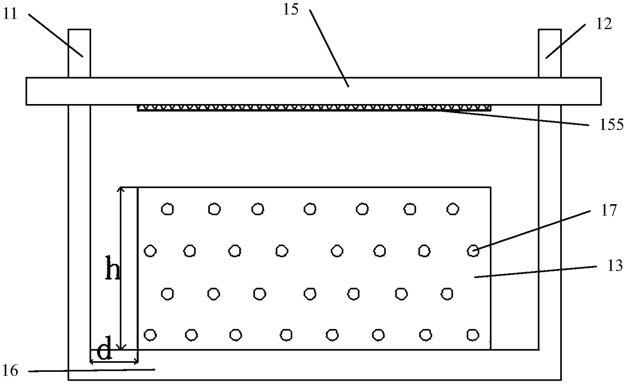 A device for sintering high temperature resistant materials and its application