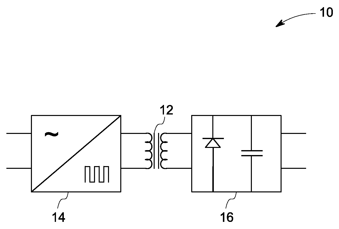 Electrical energy transformation apparatus