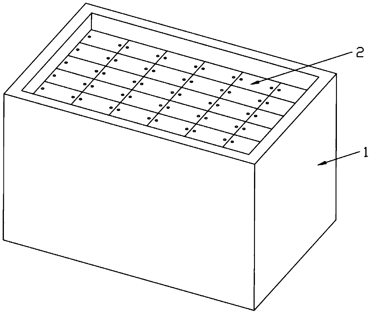 Two-phase flowing biological bed based on composite oil removal bacteria