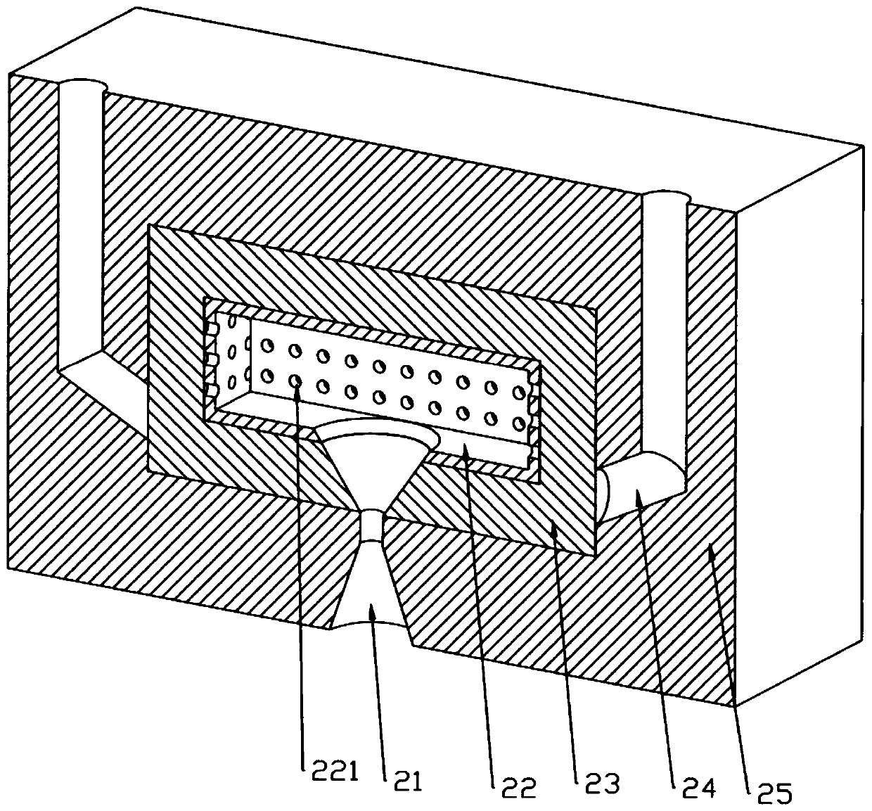 Two-phase flowing biological bed based on composite oil removal bacteria