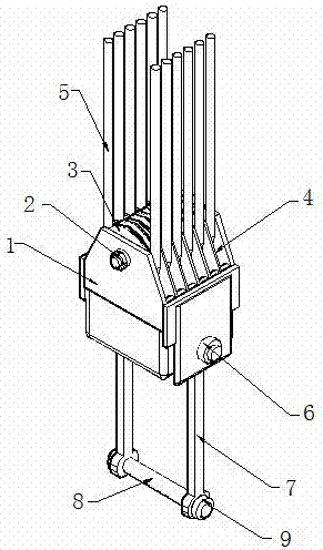 T beam sling and hoisting method thereof