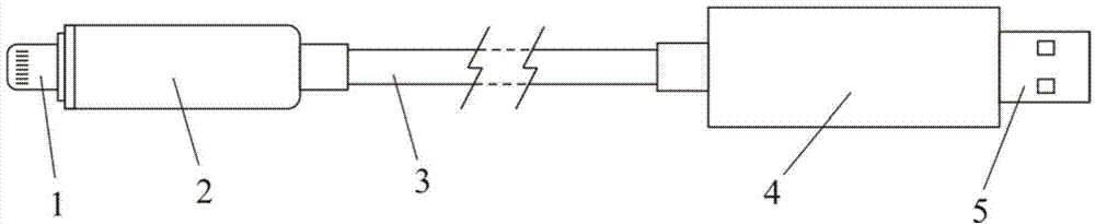 Voice reminding charging data wire and charging method of charging data wire