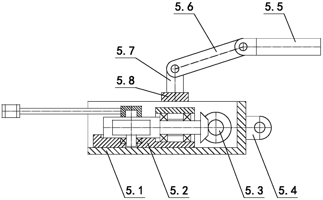 Automatic production device for cakes