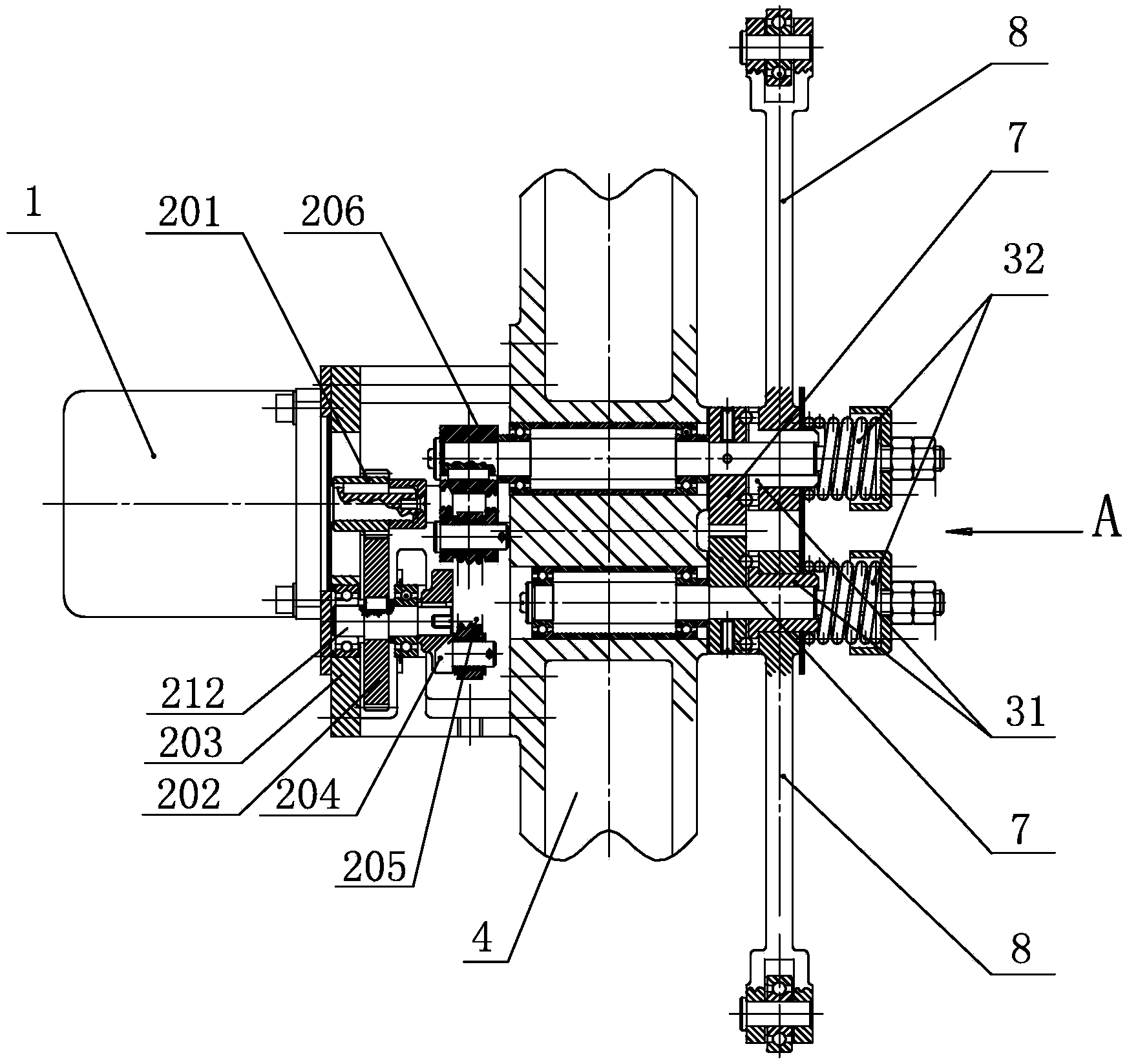 Mold bar push-out mechanism in capsule production system