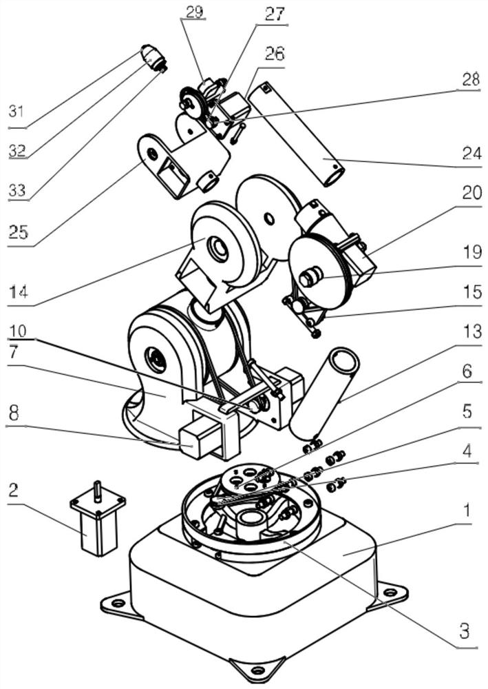 A vision-guided mirror milling top support device for thin-walled parts