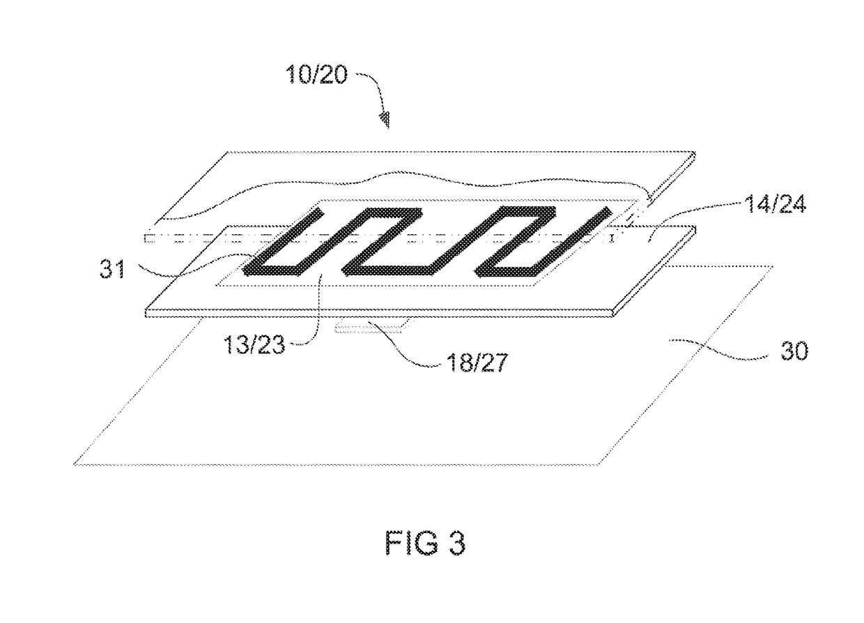 RFID tag assemblies and process