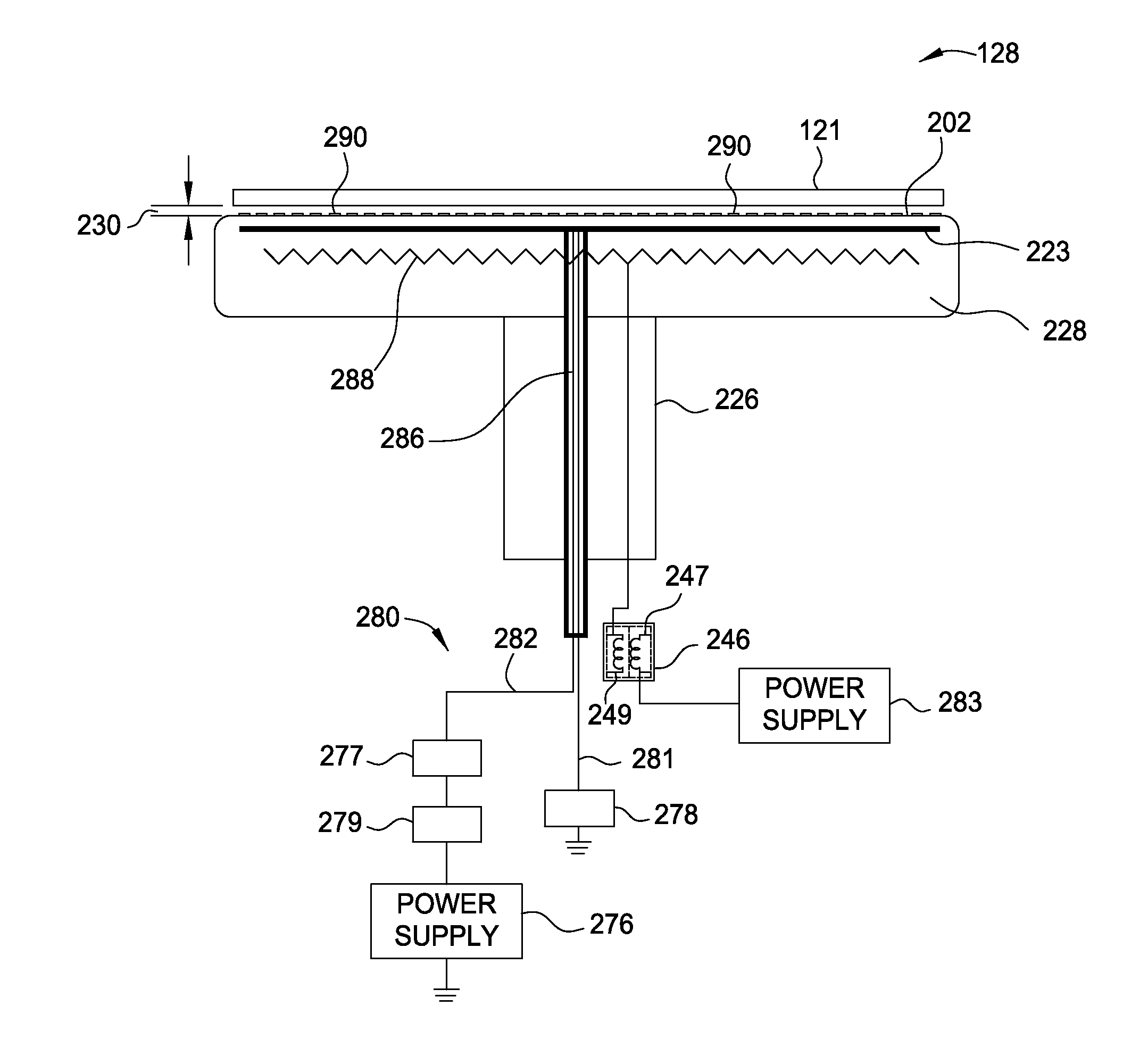 Method and apparatus of processing wafers with compressive or tensile stress at elevated temperatures in a plasma enhanced chemical vapor deposition system