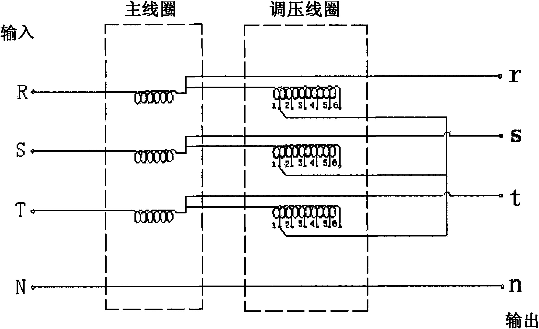 High-voltage power-saving voltage regulator