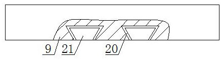 A continuous reforming reactor sealing device for reforming liquefied gas production