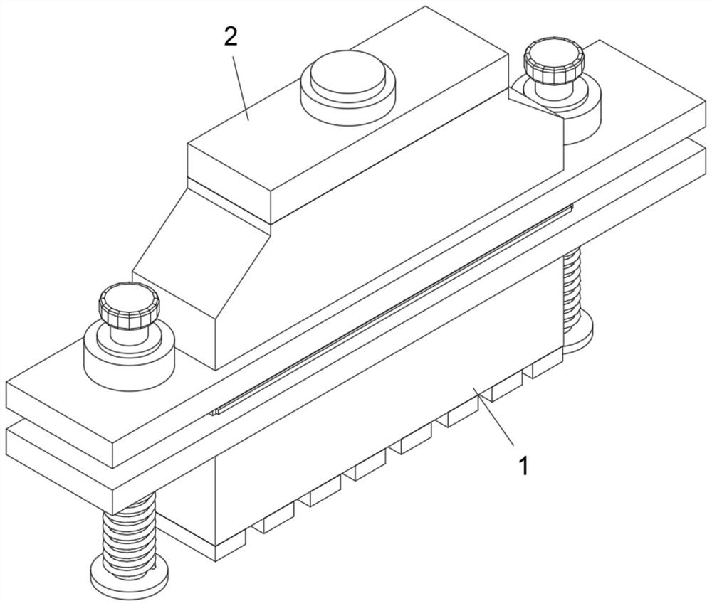 Electric connector with shock absorption and transient interruption prevention structure and installation method