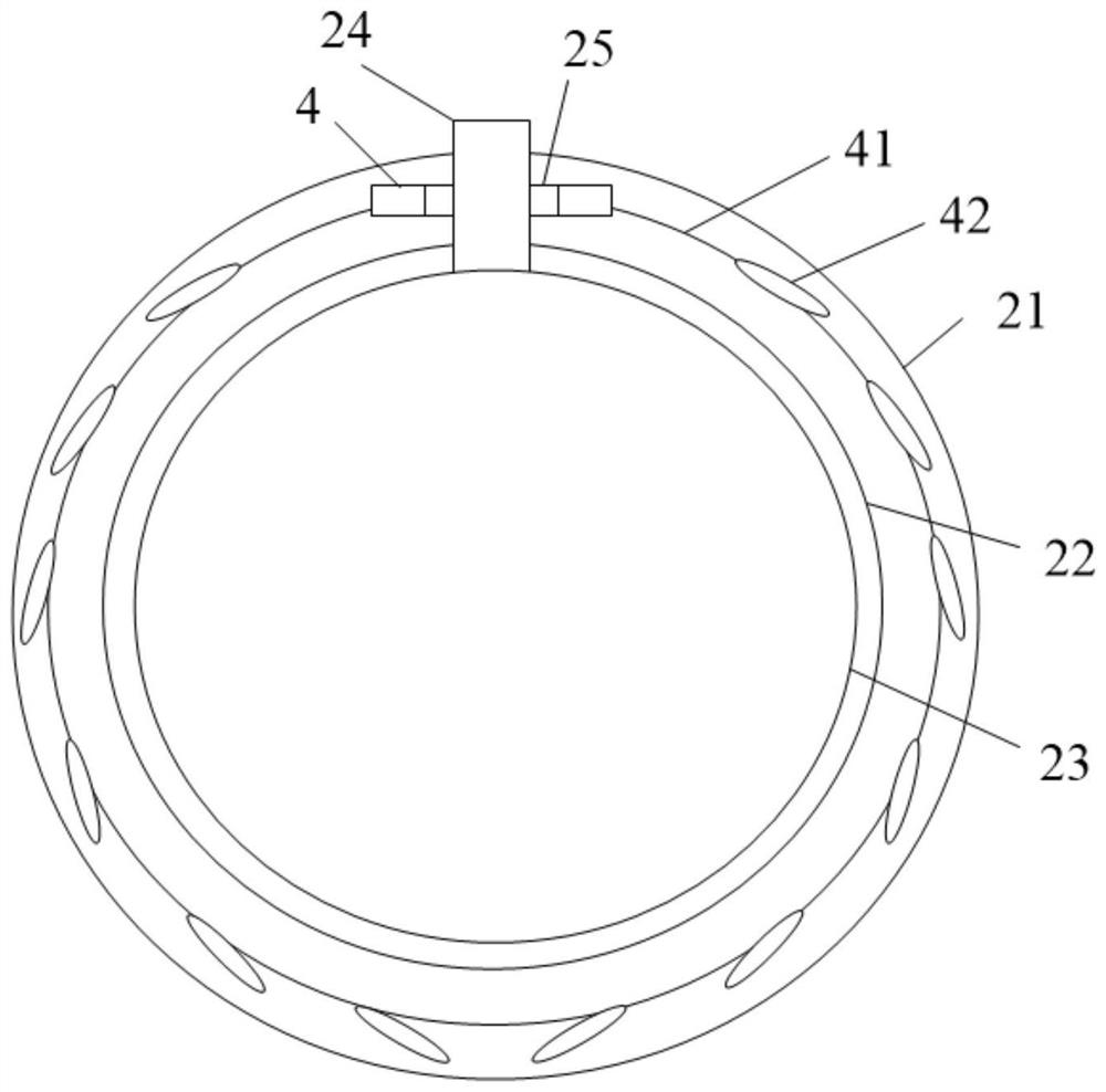 Microorganism homing type degradation device for offshore oil pollution area