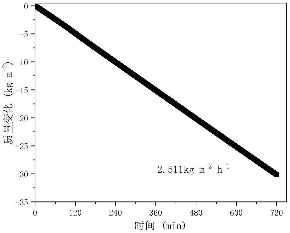 Porous MoS2 hydrogel as well as preparation method and application thereof