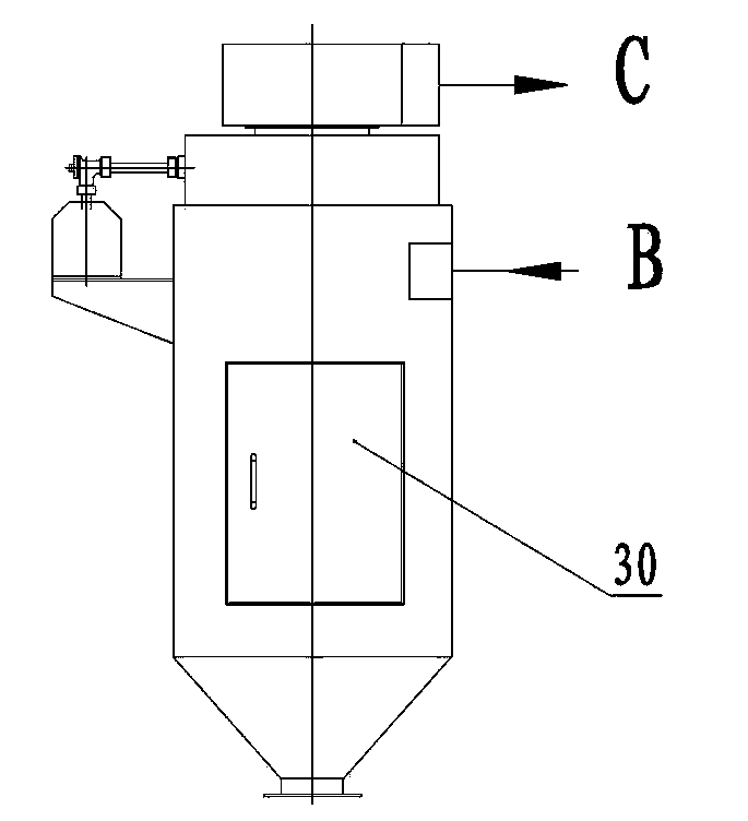 Internal circulating air-cooled pulverizer