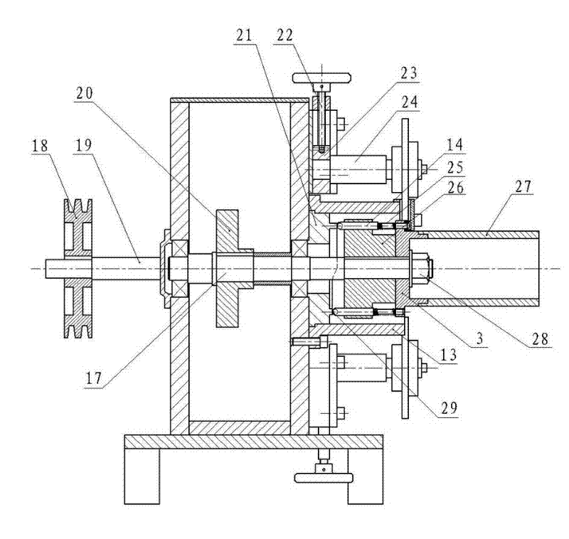 Auto generator stator core winding body