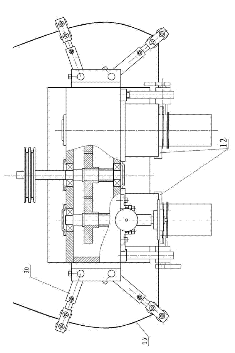 Auto generator stator core winding body