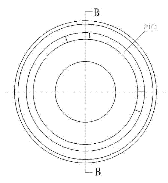 Auto generator stator core winding body