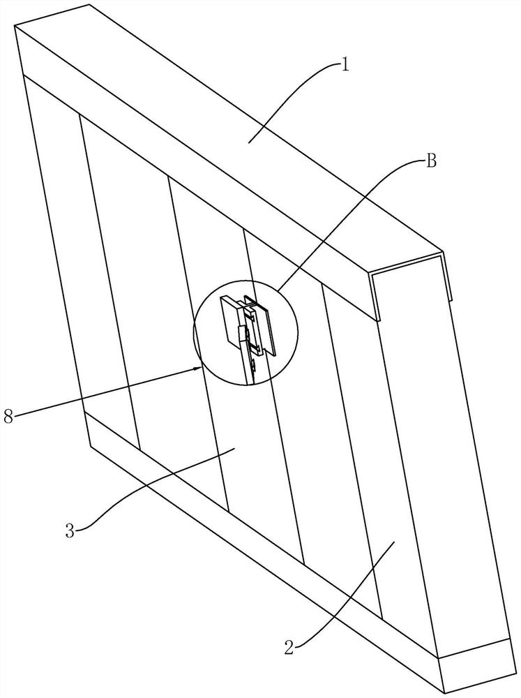 A sliding door structure