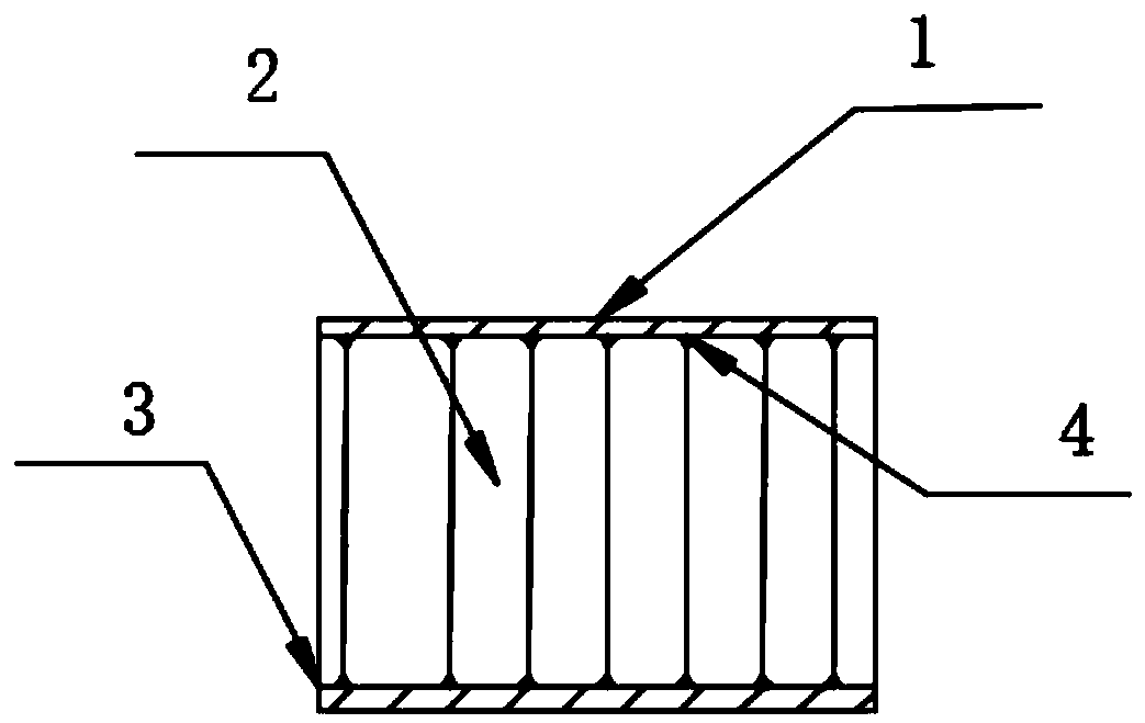 Installation method for stainless steel anti-explosion and fireproof all-welded honeycomb core inner floating disc