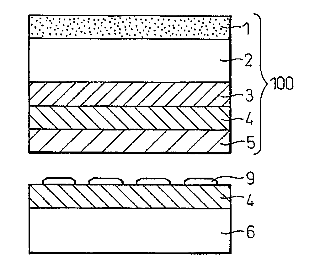 Transparent electroconductive laminate and transparent touch panel