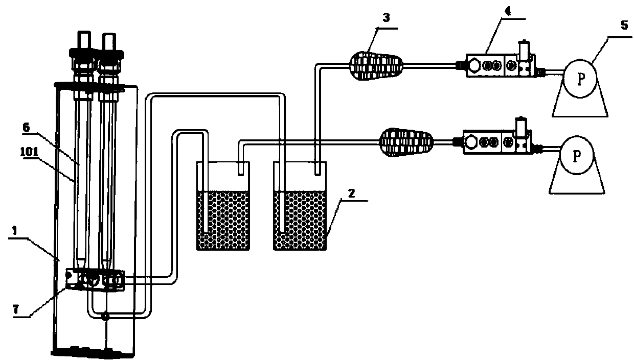 Atmospheric gaseous mercury sampling device