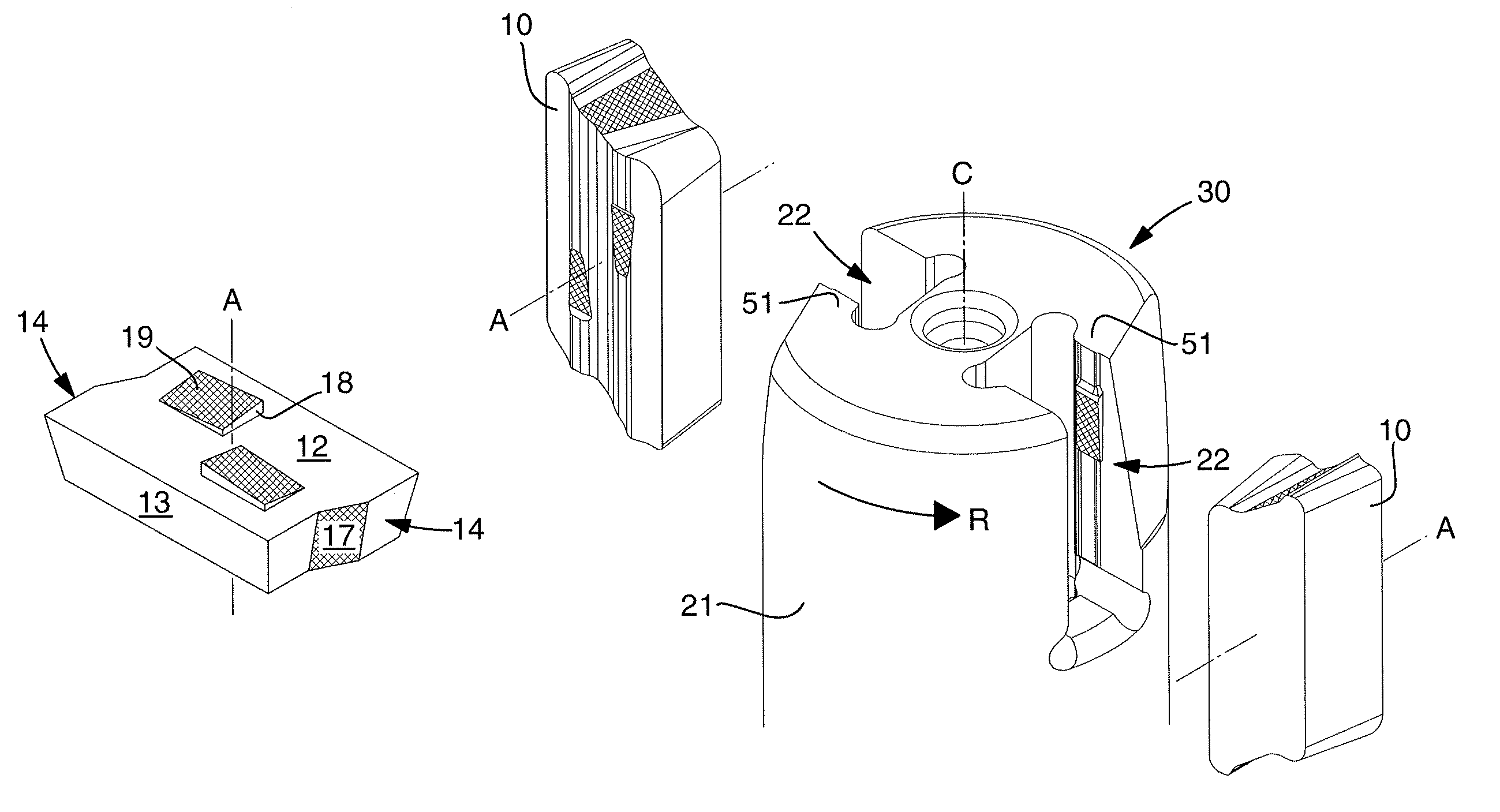 Indexable milling insert for milling tools