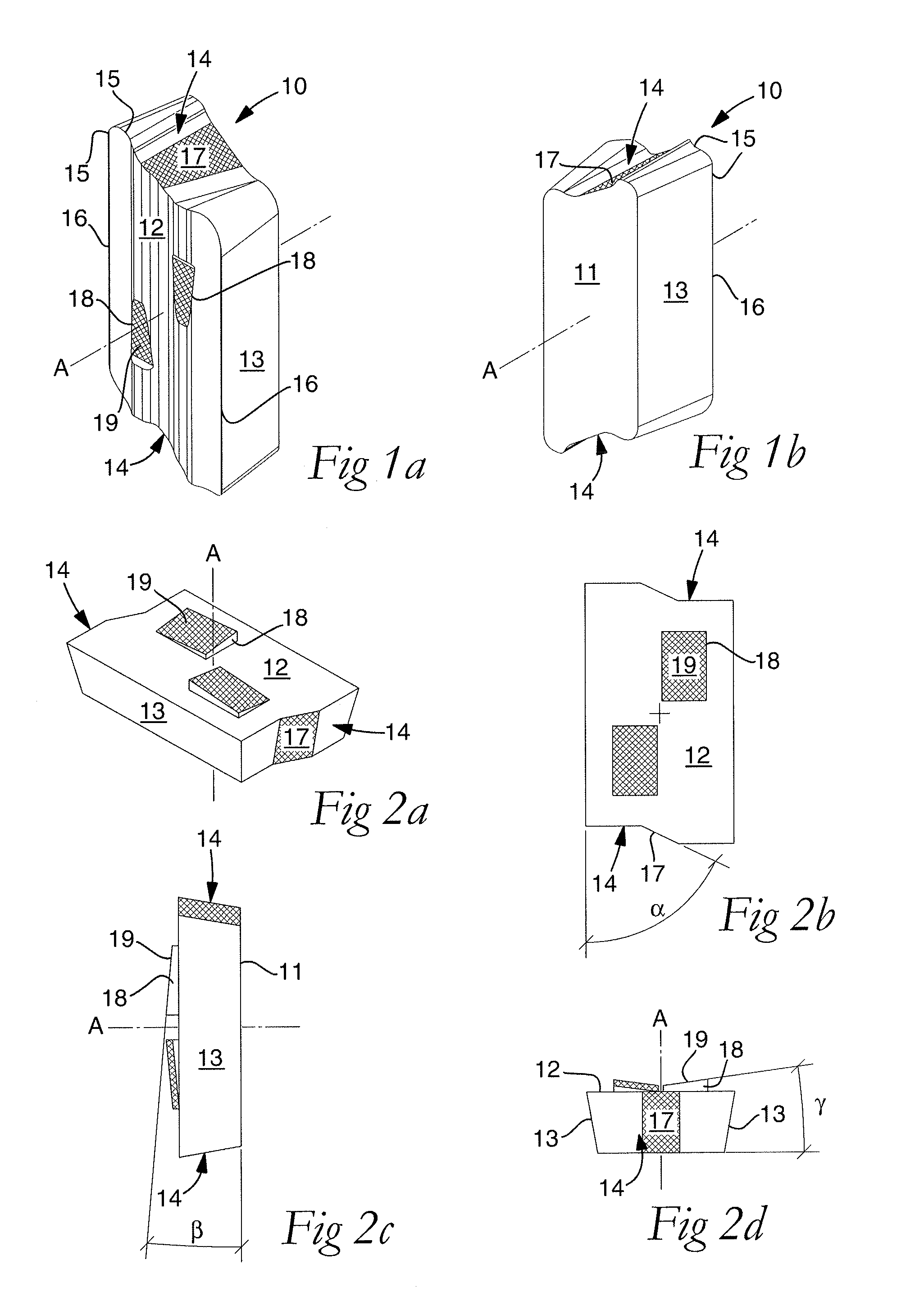 Indexable milling insert for milling tools