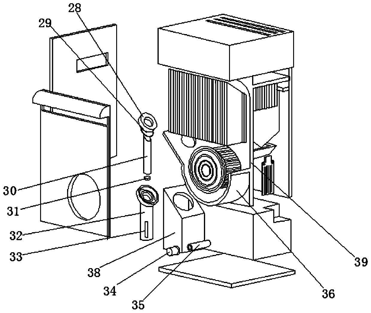 Waterless air conditioning device