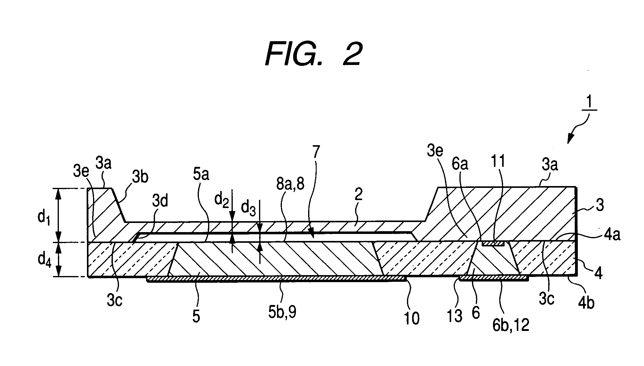 Capacitive pressure sensor