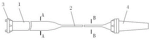 A quick emergency fire hose belt