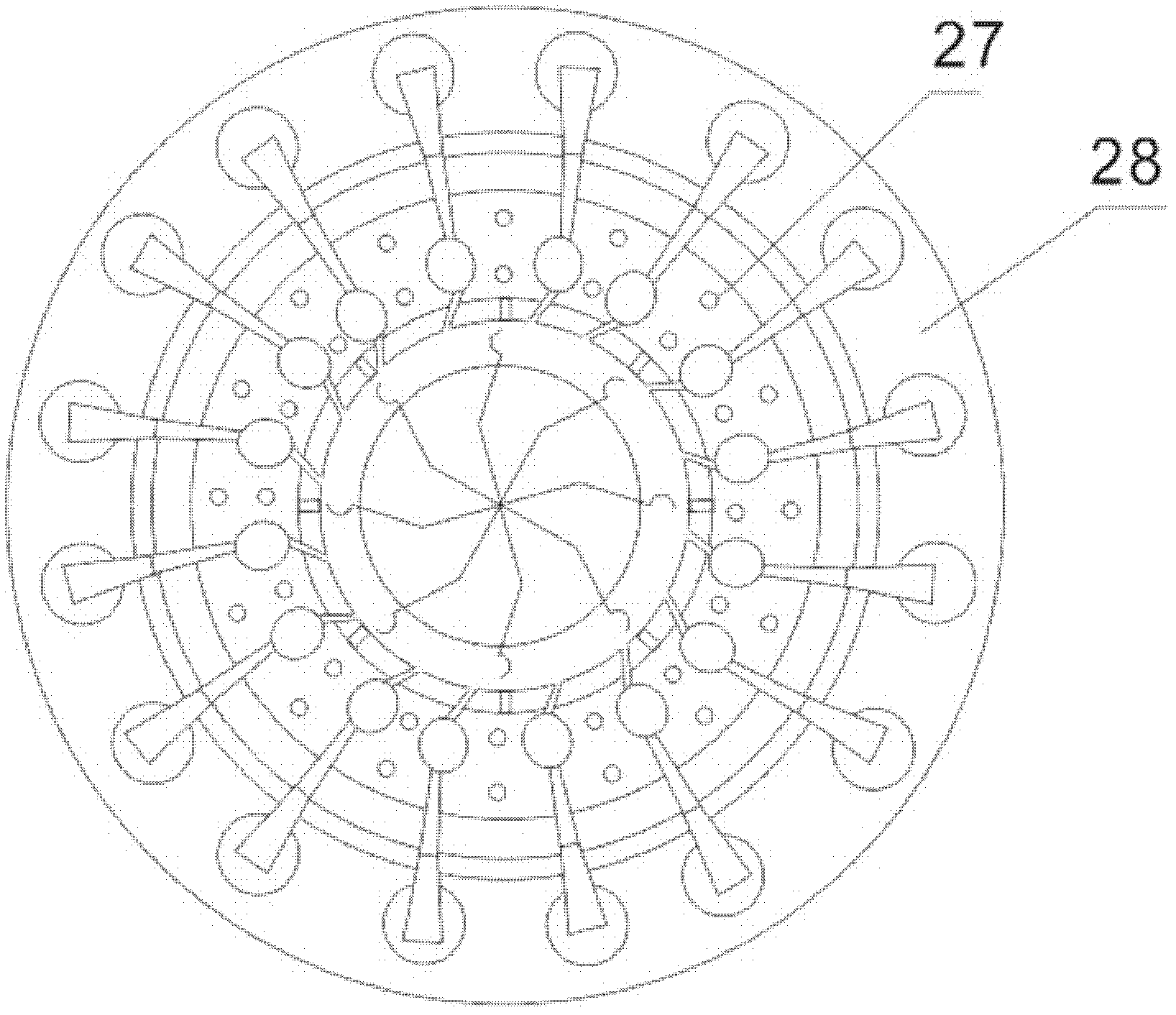 Device and method for generating power by using water circulation