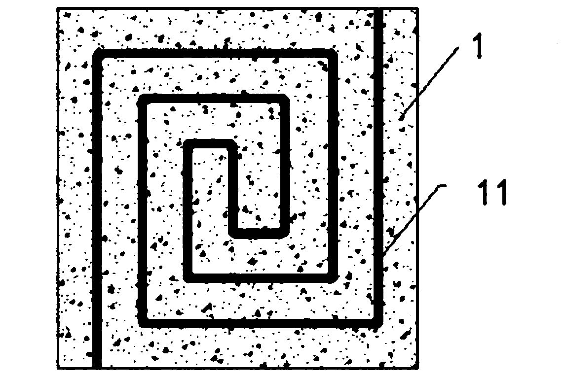 Non-uniform radiant heat environment test bed and using method thereof