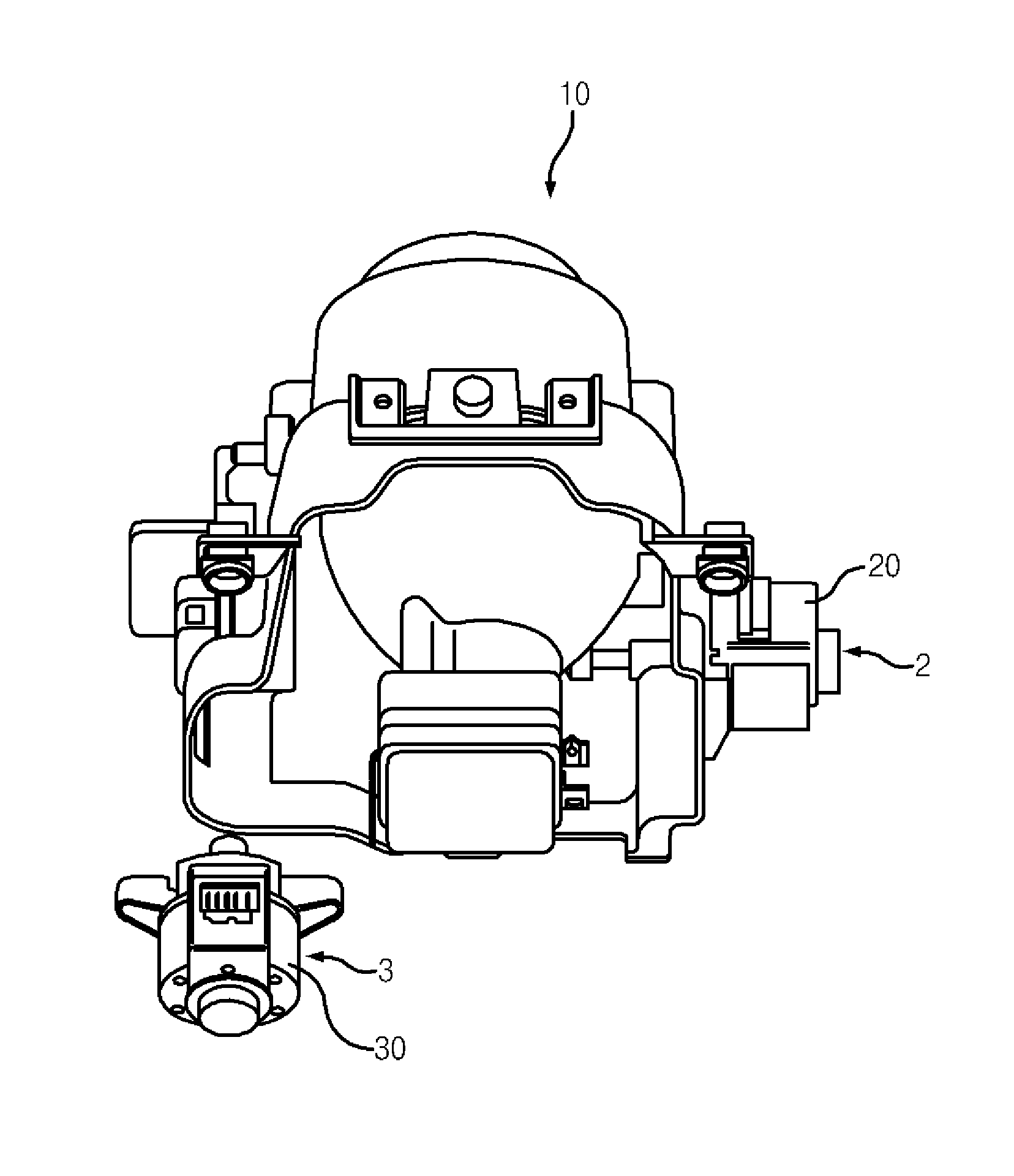 Method of controlling adaptive headlamp