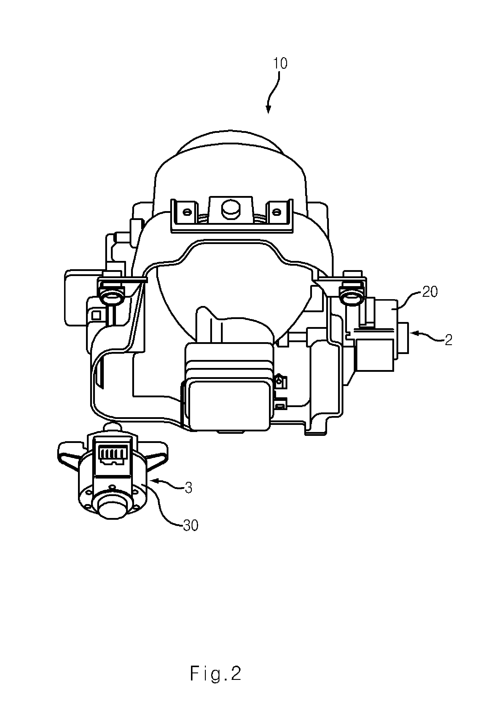 Method of controlling adaptive headlamp